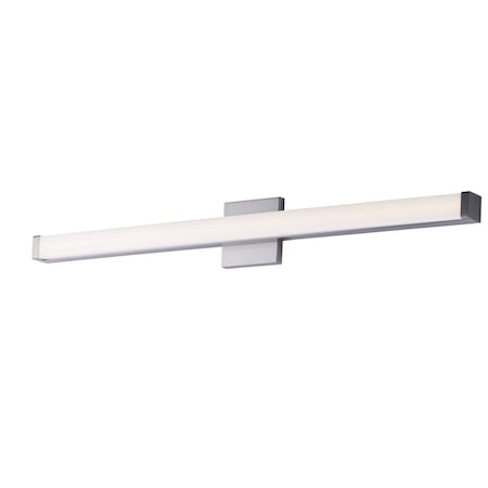 Maxim Lighting Spec Vanity 1-Light 36" Wide Satin Nickel Vanity Light 52006SN